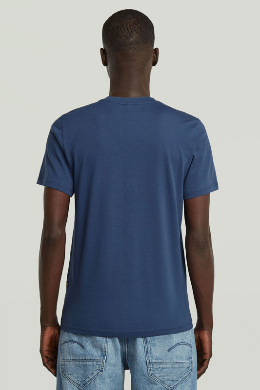 T-shirt Graw slim bleu