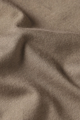 T-shirt Chest logo noisette homme