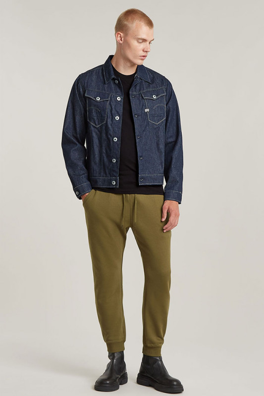  Pack de 2 t-shirts graw slim noirs homme G-Star