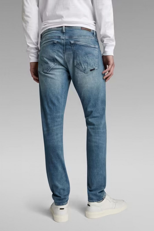 Jeans 3301 slim bleu moyen