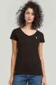 Lot de 2 t-shirts slim noirs