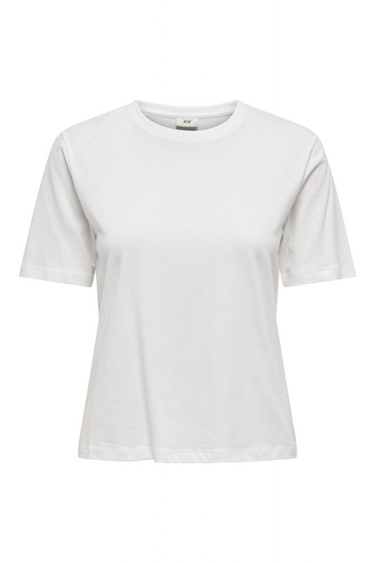 T-shirt Rex blanc 100% coton JDY manches courtes