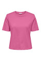 T-shirt Rex rose 100% coton