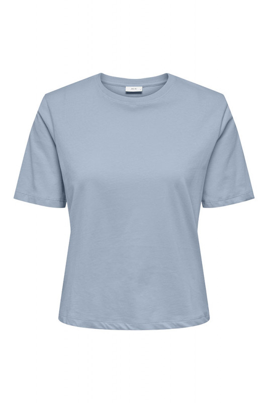 T-shirt Rex bleu ciel 100% coton femme