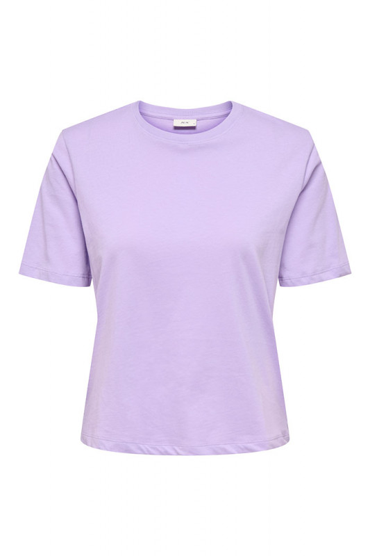 T-shirt Rex mauve 100% coton femme
