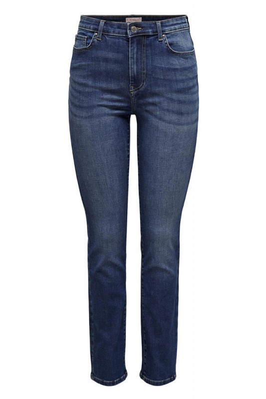 Jeans Louie slim bleu denim only coton mélangé