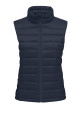 Gilet anti-froid sans manches bleu marine