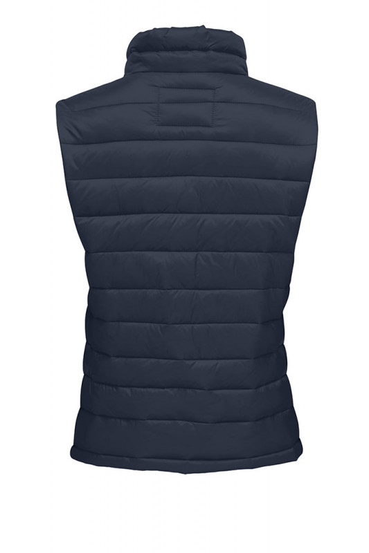 Gilet anti-froid sans manches bleu marine