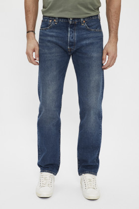 Jeans 501 levis Original medium indigo homme