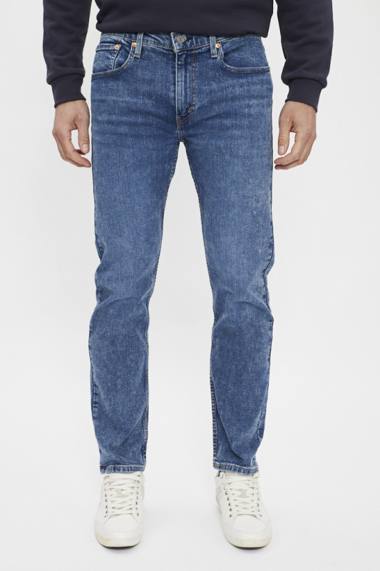 Jeans 502 taper bleu denim homme