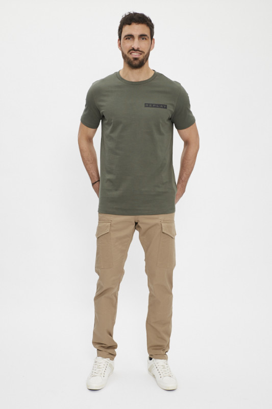 T-shirt manches courtes kaki