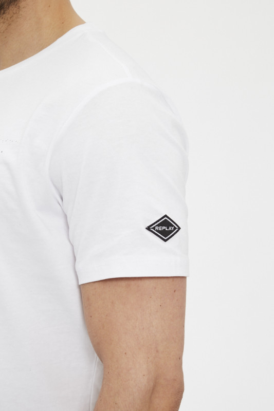 T-shirt Live in concert Blanc