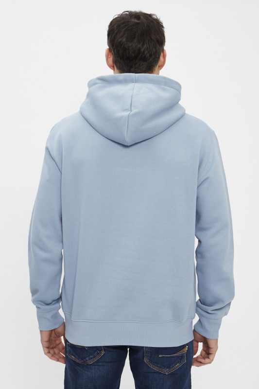 Sweat logo Ash blue