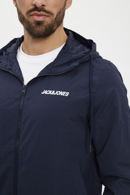 Veste bomber coupe vent  bleu marine homme jack & jones