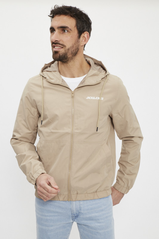 Veste bomber coupe vent Crockery beige homme
