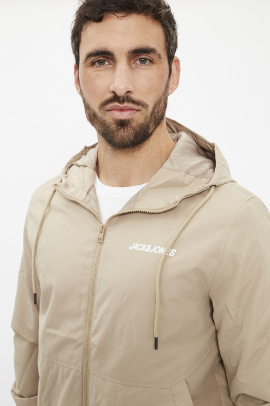 Veste bomber coupe vent Crockery beige homme jack & jones