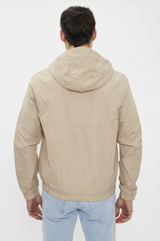 Veste bomber coupe vent Crockery beige