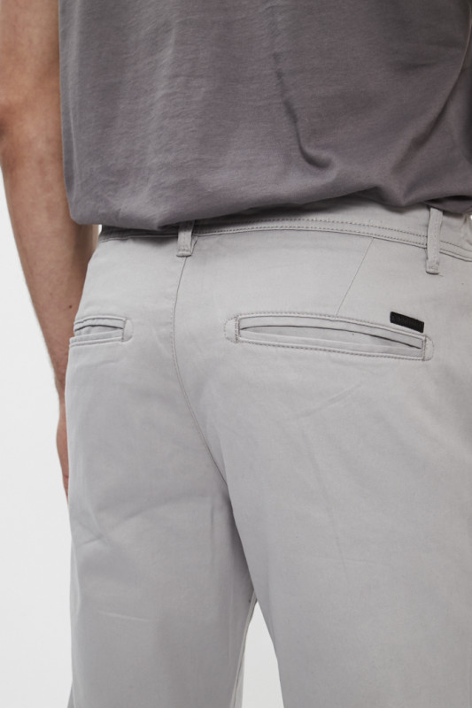 Chino Bolton regular gris clair homme jack & jones