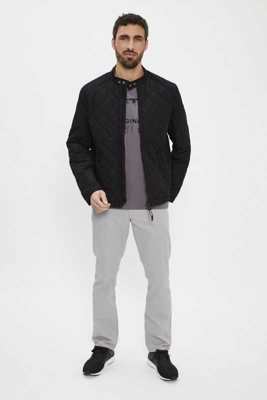 Veste matelassée noire zippée Replay