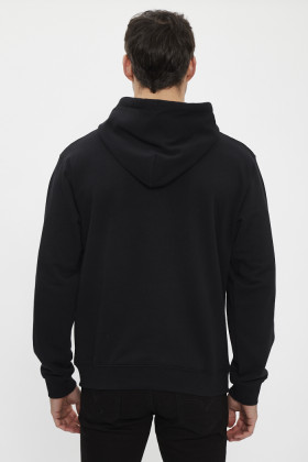 Sweat à capuche noir