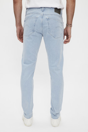Jeans 3301 slim vintage electric blue