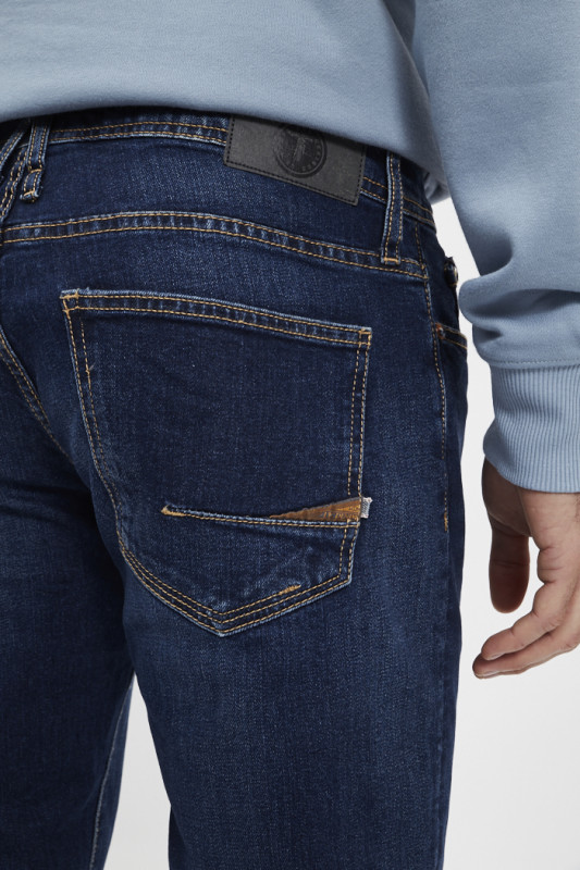 Jeans basic blue regular le temps des cerises homme