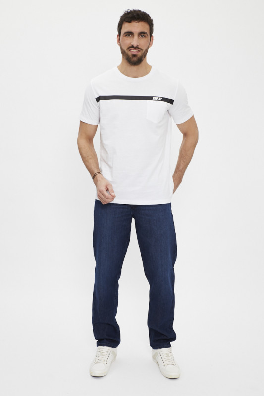 Jeans Oscar blue night homme Lee