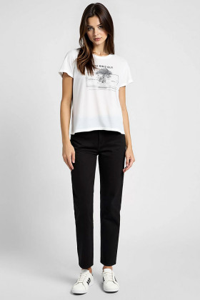 Jeans Carol Strike Off noir femme