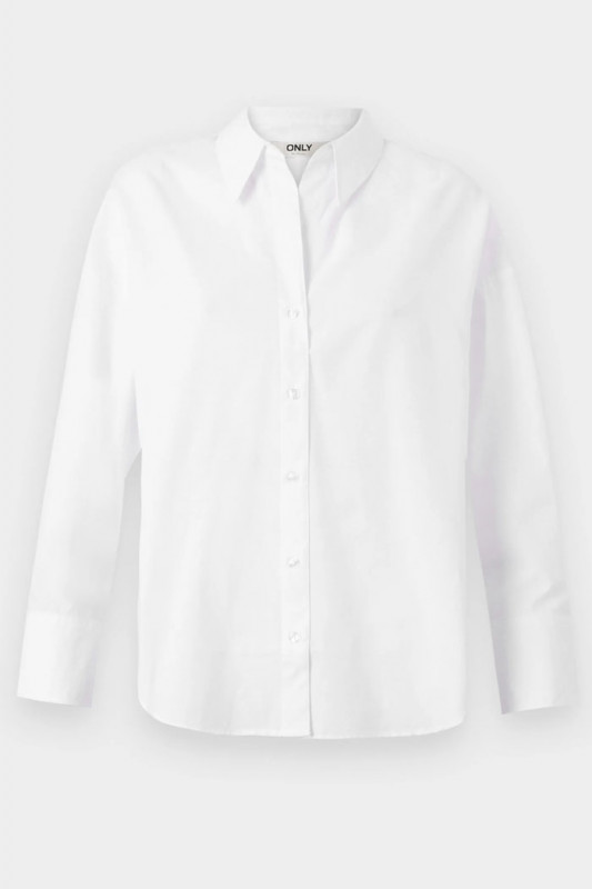 Chemisier Oregon blanc coupe ample