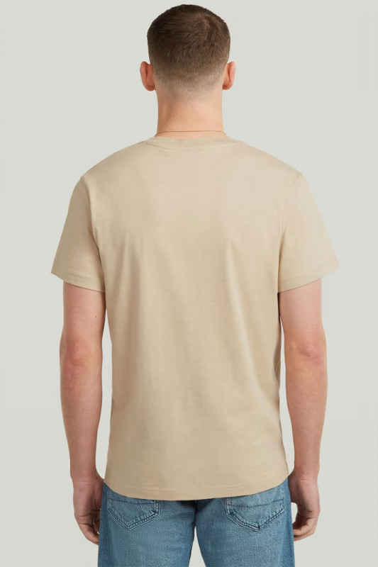 T-shirt graw slim beige