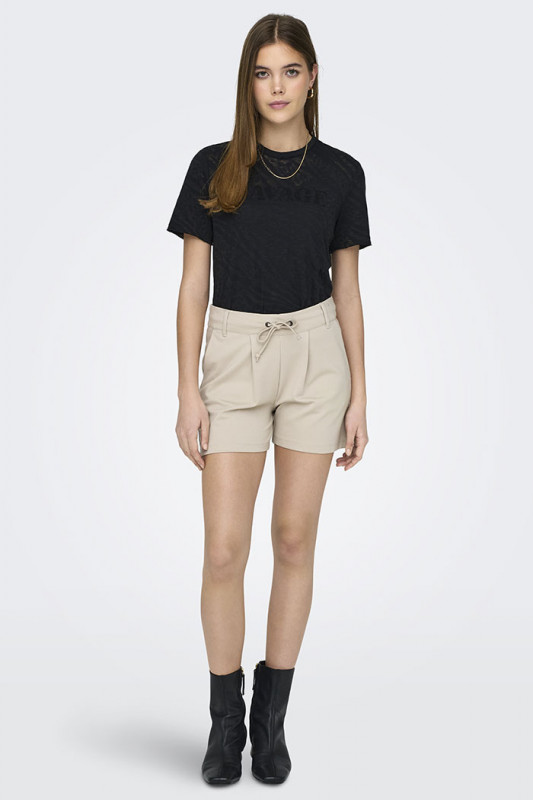 Short court New Pretty beige femme JDY