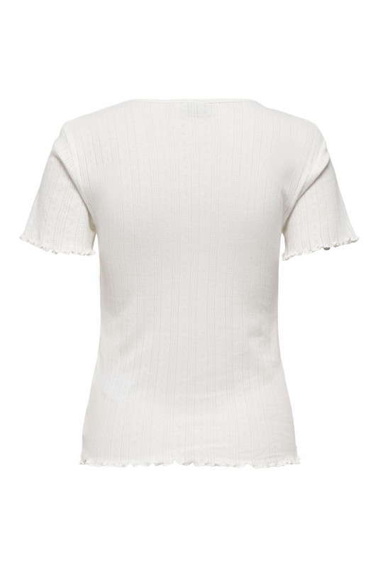 Top Salsa blanc 100% coton