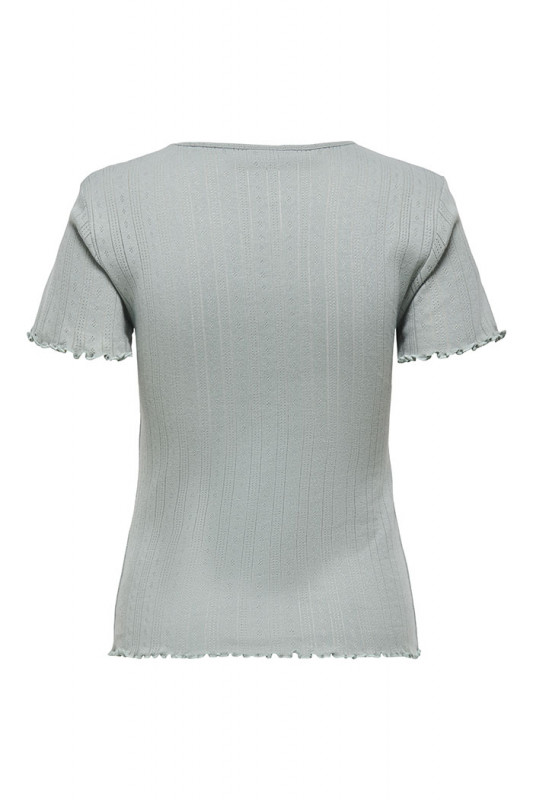 Top Salsa vert 100% coton