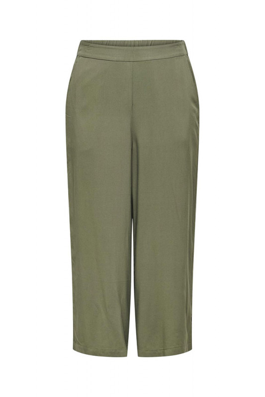 Pantalon court Selina vert kaki