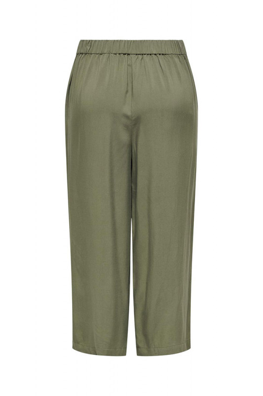 Pantalon court Selina vert kaki