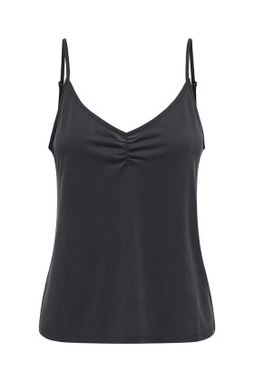 Top Hannah à bretelles noir