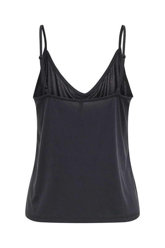 Top Hannah à bretelles noir Only