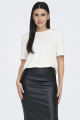 T-shirt Hazel modal blanc