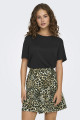T-shirt Hazel modal noir