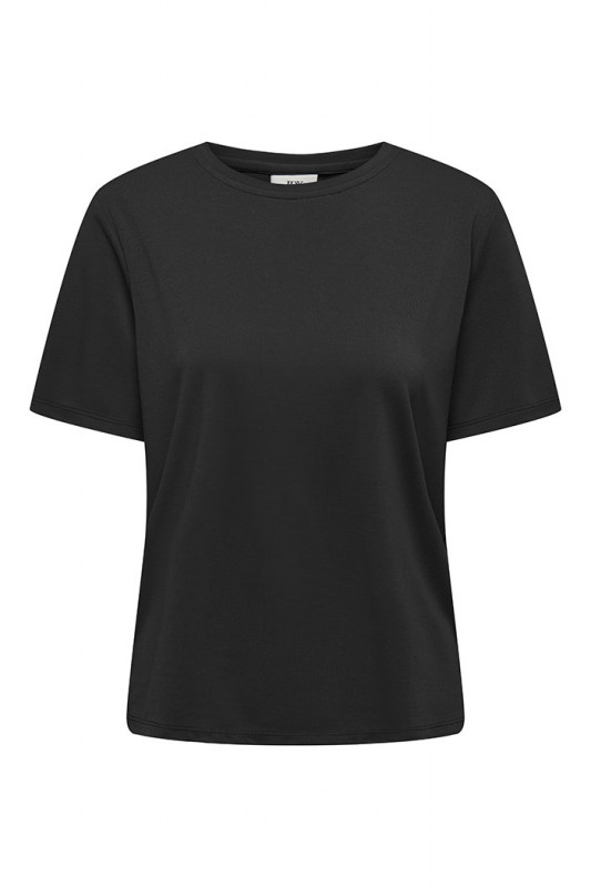 T-shirt Hazel modal noir JDY manches courtes