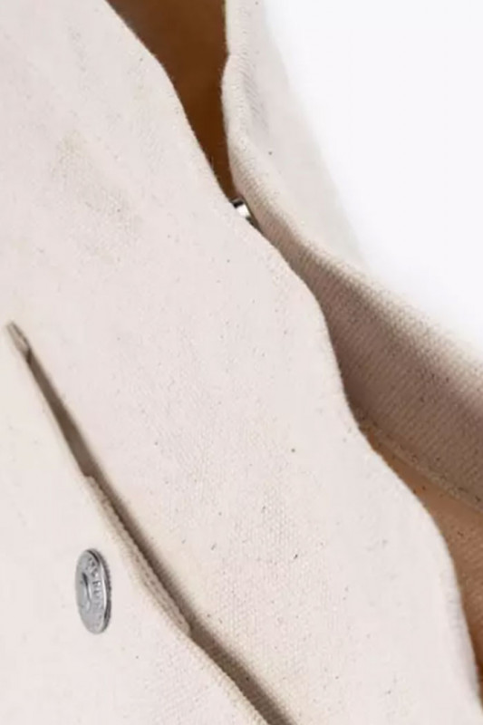 Bucket bag Heritage écru en coton levi's femme