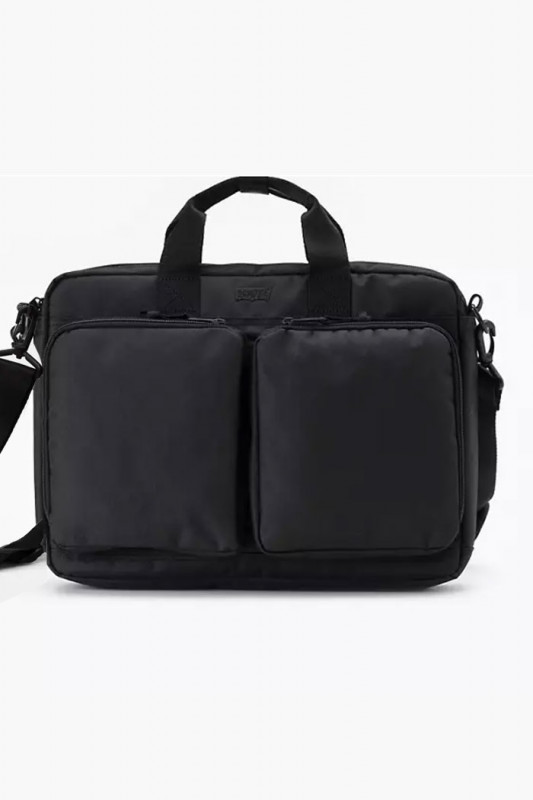 Sacoche L-pack messenger noire homme