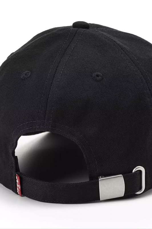 Casquette relaxed dad Heritage caviar noir