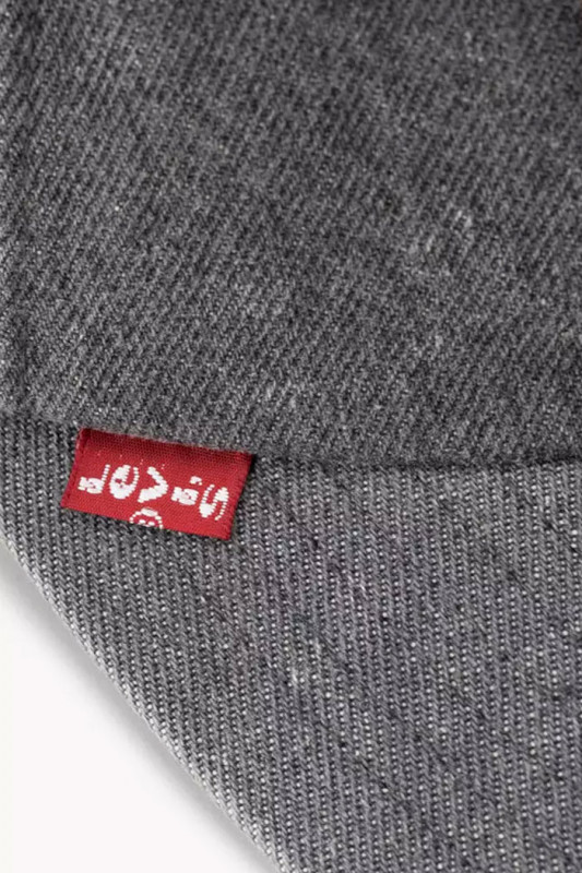 Casquette relaxed dad Heritage grey denim levi's