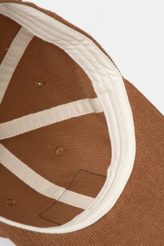 Casquette relaxed dad heritage velours marron Levi's