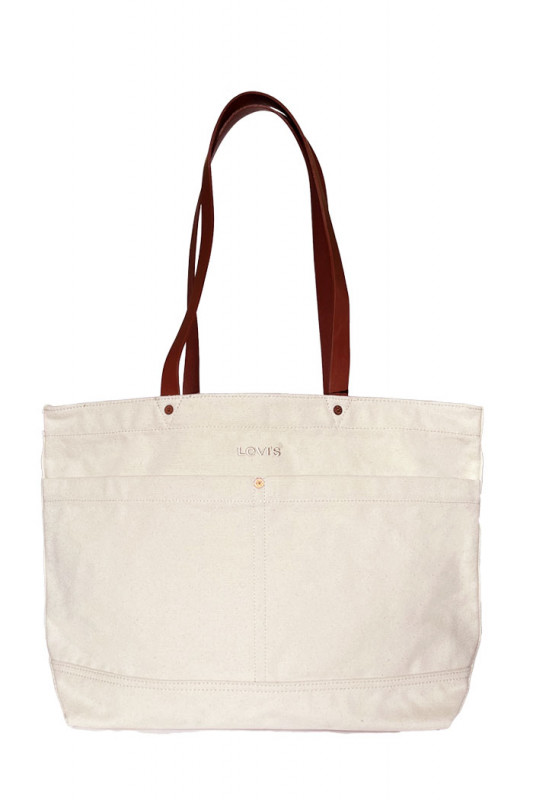 Sac cabas Héritage écru femme