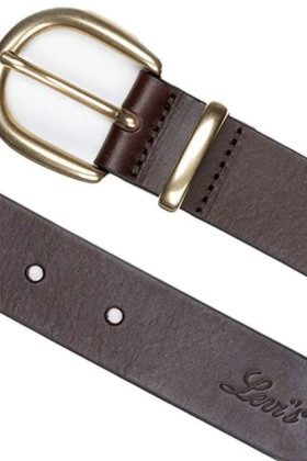 Ceinture Phoebe cuir marron