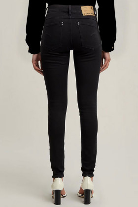 Jeans Lhana skinny pitch black