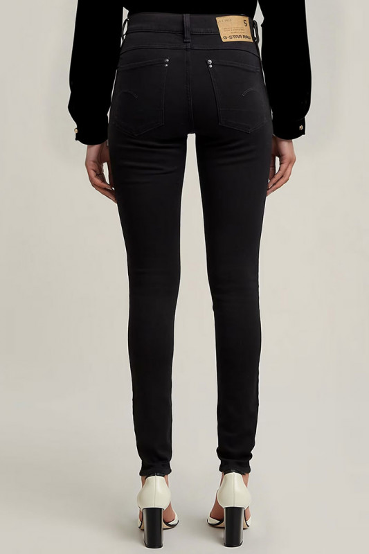 Jeans Lhana skinny pitch black