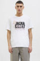T-shirt logo Map blanc